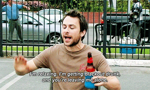 charlie always sunny black out drunk