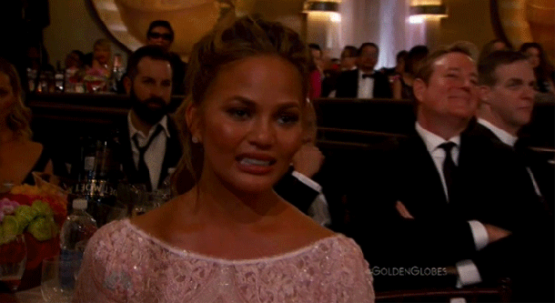 chrissy teigen golden globes