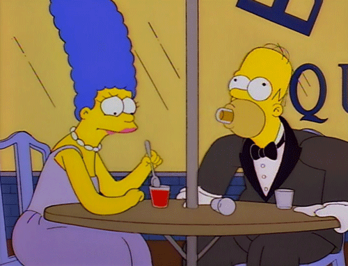 the simpsons marge homer simpson suck shot