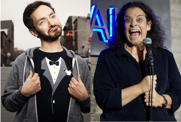 Myq Kaplan Jessica Kirson Eastville Comedy Club July 1st 2015