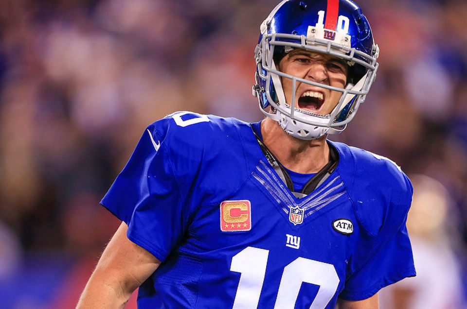 Eli Manning giants 49ers 2015 NFL football nj