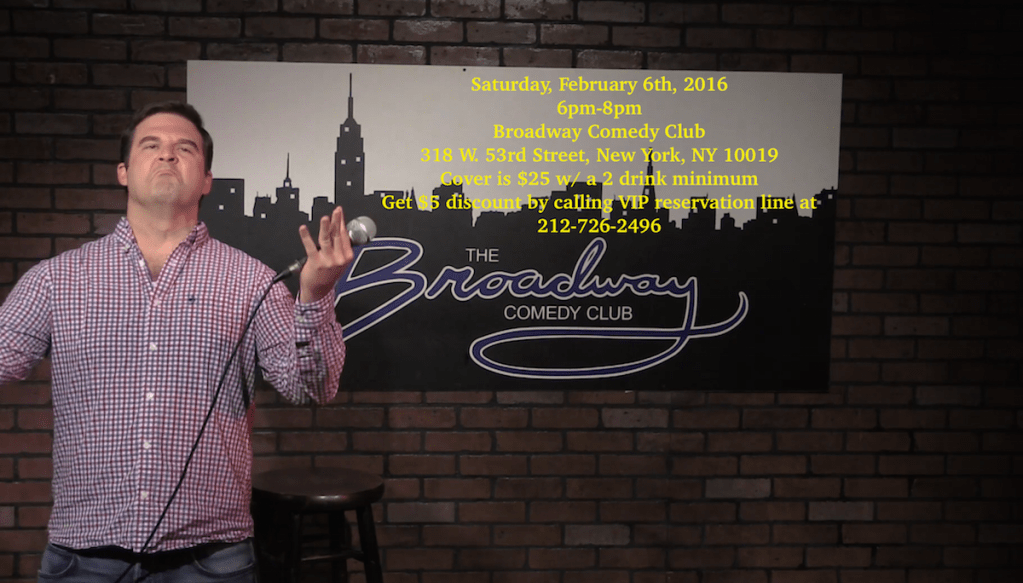 neal lynch broadway comedy club feb 2016