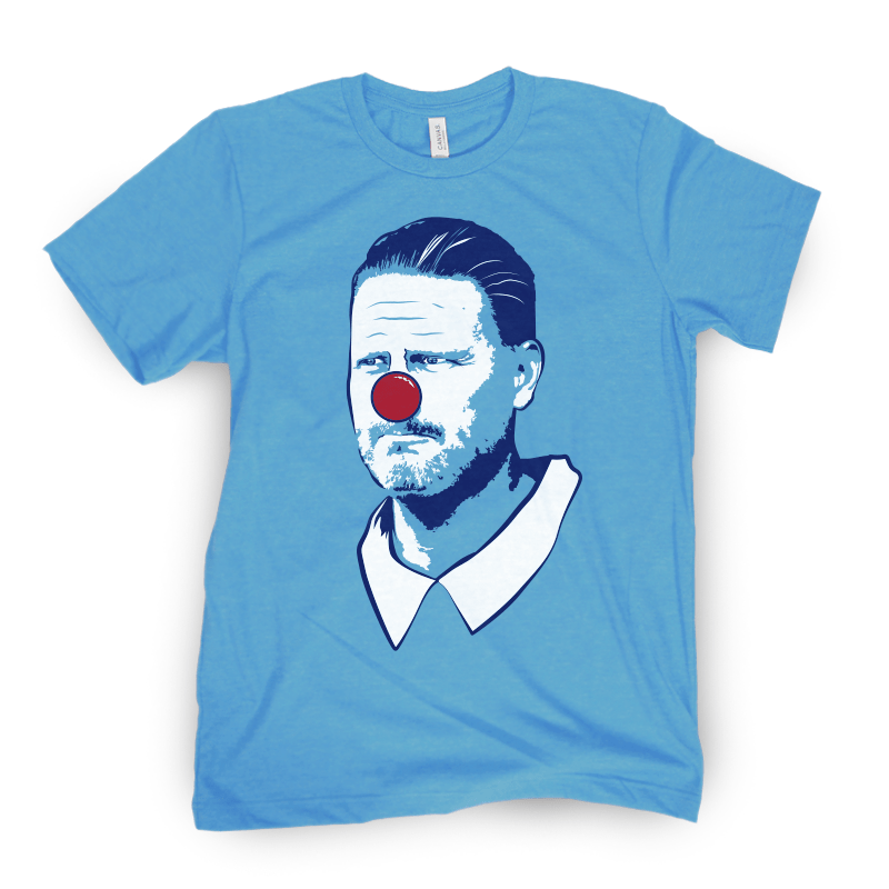 Ben McAdoo Clown t-shirt barstool sports store