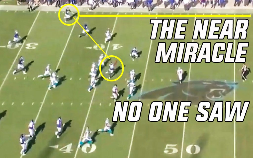 Sooo, The Giants Almost Beat the Panthers on the Final Kickoff Return that FOX Didn’t Air For Some&nbsp;Reason