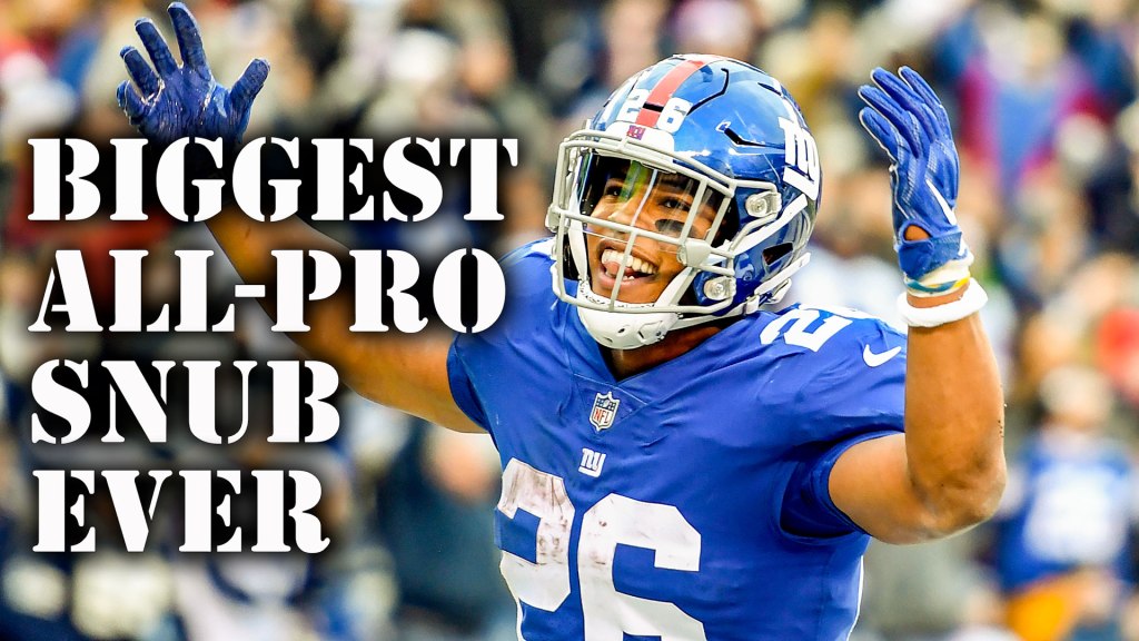 All Awards Should Be Nullified After Saquon Barkley Was Snubbed from the NFL All-Pro&nbsp;Team