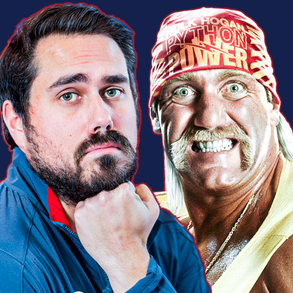 Big Cat Dan Katz and Hulk Hogan