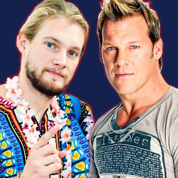 Caleb Pressley and Chris Jericho