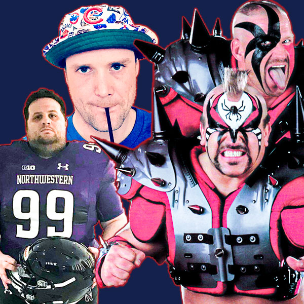 Carl and Eddie and The Legion of Doom Road Warriors