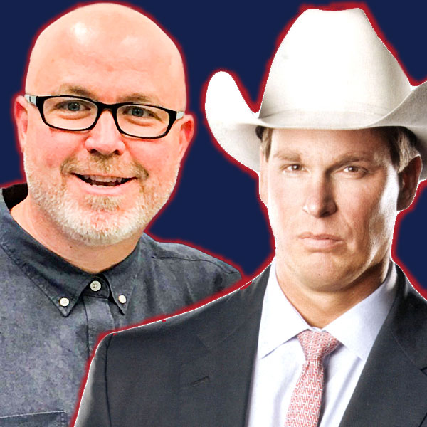 Large Mike McCarthy and John Bradshaw Layfield