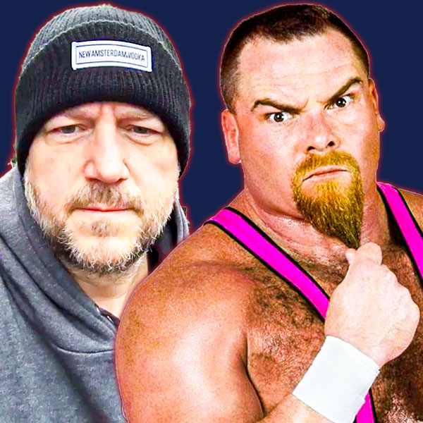 Rear Admiral Brian McGonagle and Jim the Anvil Neidhart