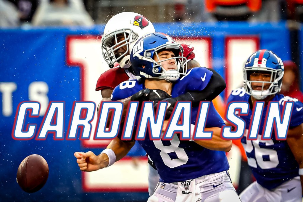 Giants Sacked by Cards, Fumble Away Opportunity in NFC&nbsp;East