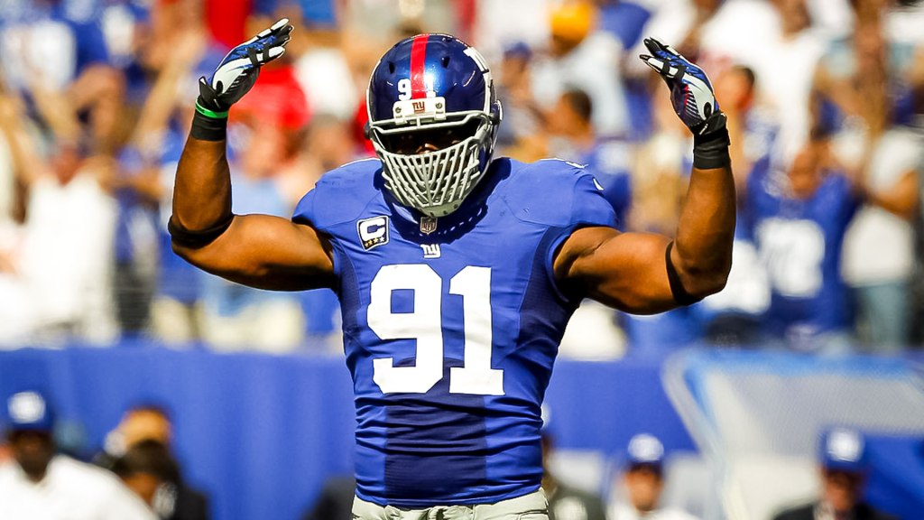 Justin Tuck 2010 giants