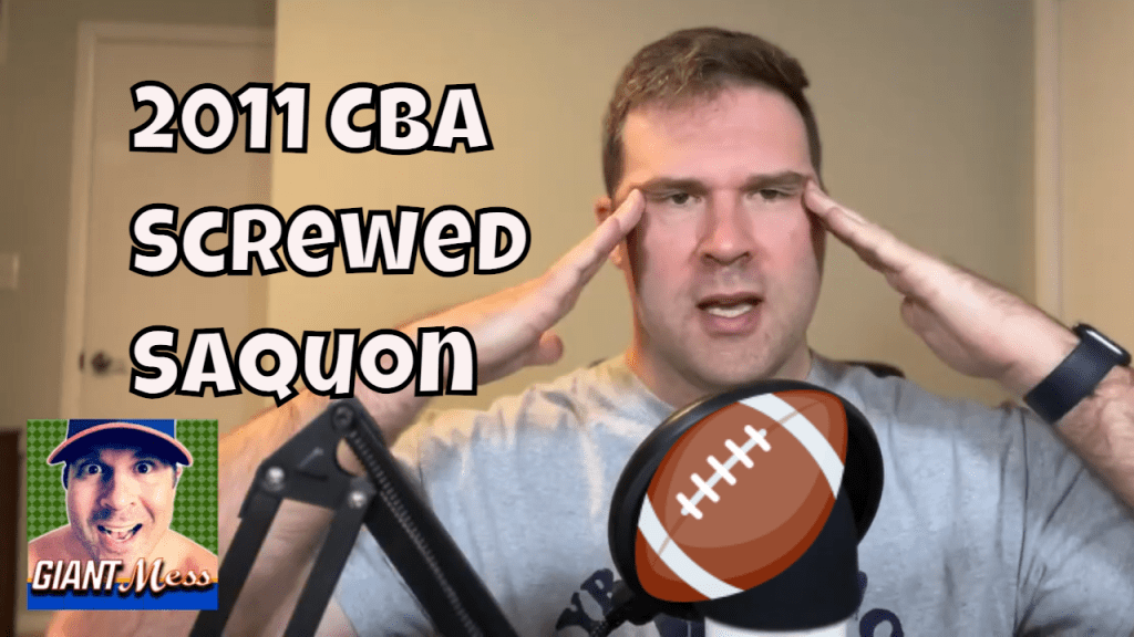 How Saquon Barkley Got Screwed By 2011 CBA, Plus Crazy Pay Disparity for NFL RBs | Giant&nbsp;Mess