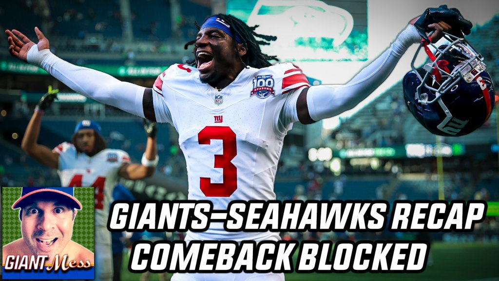 Giants Block Seahawks Comeback, How G-Men Can Fend Off Hungry Bengals | Giant&nbsp;Mess